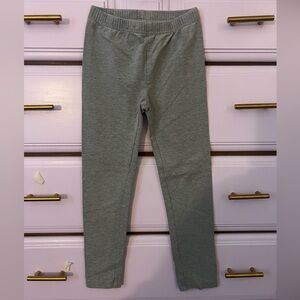 Hanna Andersson Kids Heather Gray Leggings